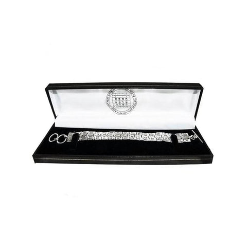 Hinge detail 72 names of God hebrew bracelet sterling silver 925
