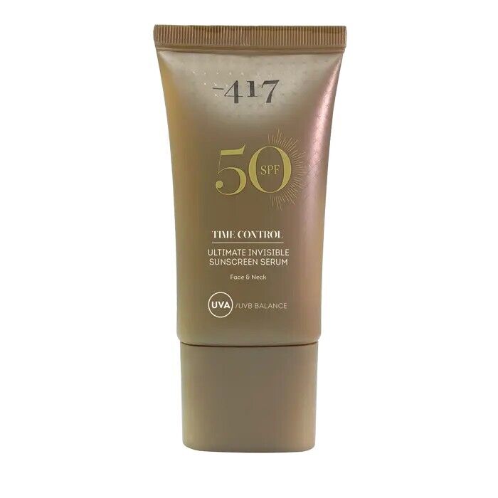 '-417 Dead Sea Time Control Spf 50 Ultimate Invisible Sunscreen Serum 40ml /1.3fl.oz