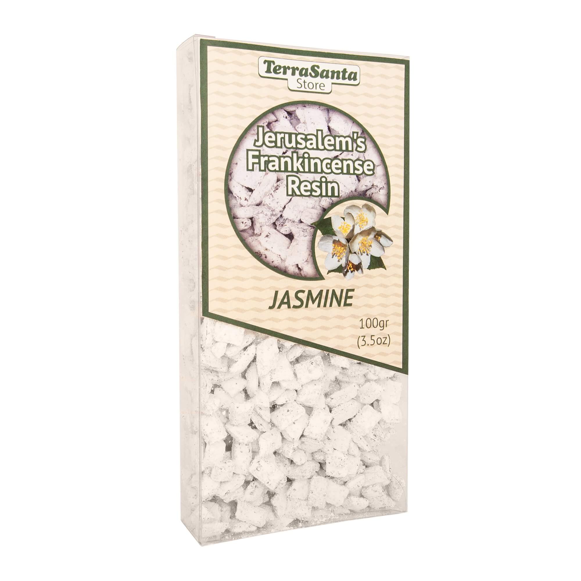 Aromatic Frankincense Resin Tears Incense JASMINE Burner Jerusalem 3.5oz/100g