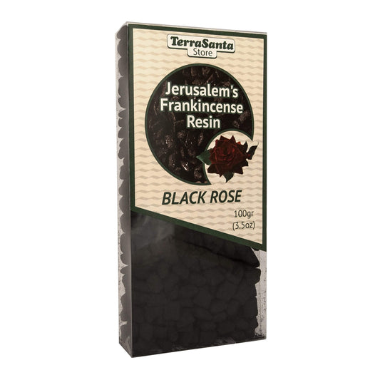 Aromatic Frankincense Resin Tears Incense Black Rose Burner Jerusalem 3,5oz (100 gr)