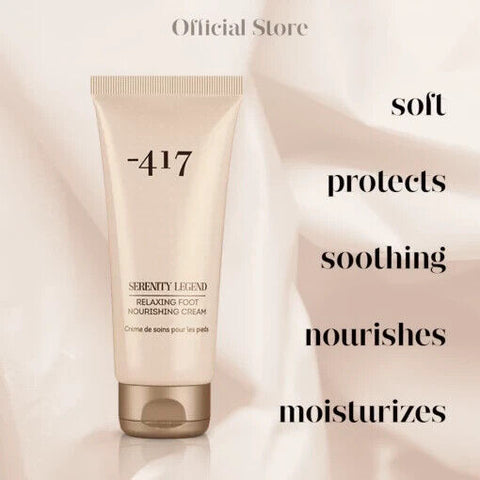 '-417 Dead Sea Milk & Honey Scented Relaxing Nourishing Foot Cream Lotion | 100ml/3.3fl.oz