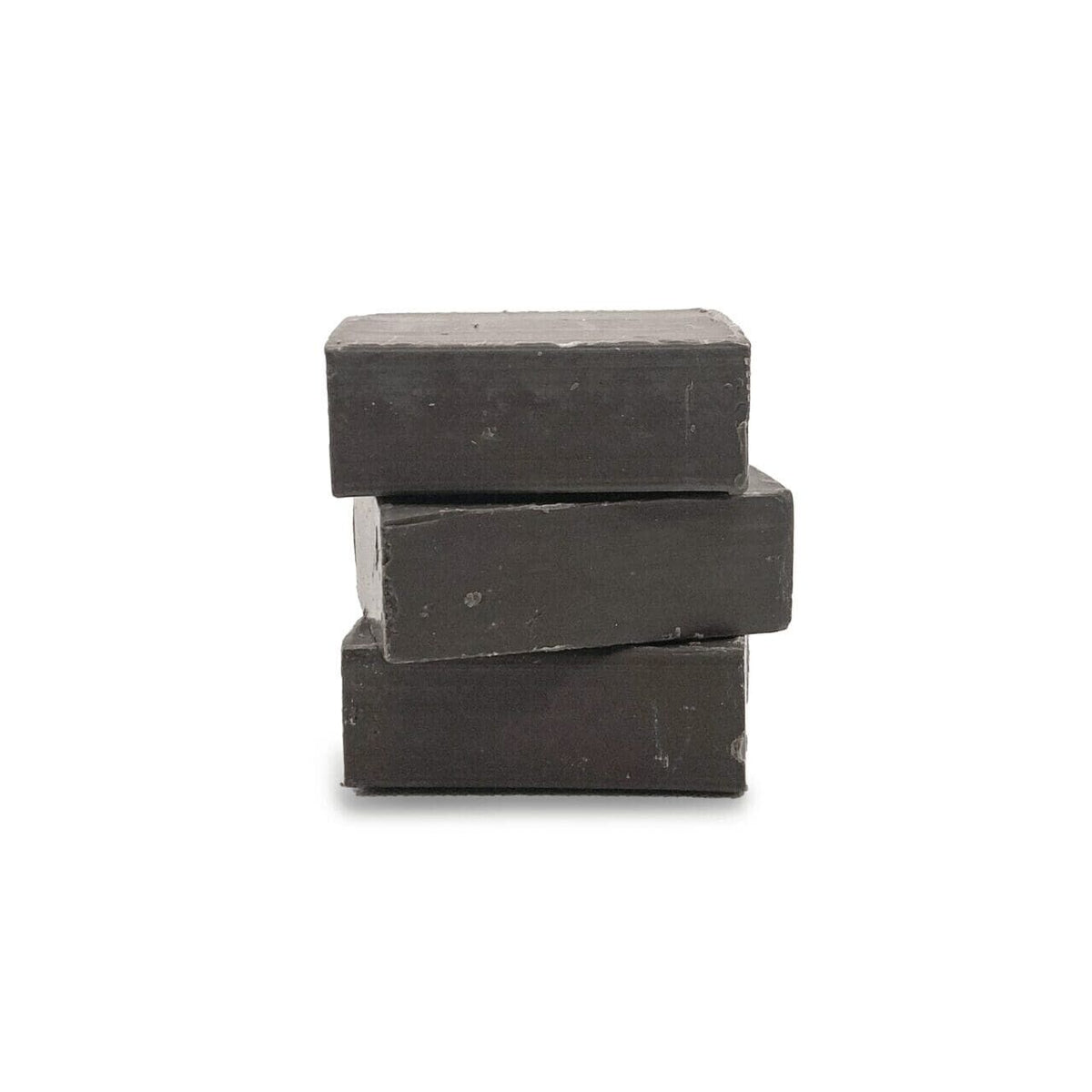 '-417 Dead Sea Vegan 3pcs Pack Black Dead Sea Mud Soap Mineral Cleanser for Face & Body