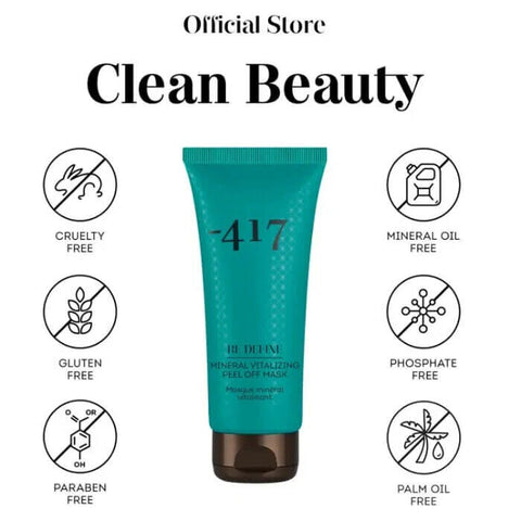 '-417 Dead Sea Mineral Exfoliating Vitalizing Peel-Off Face Mask 75ml/2.5 fl.oz