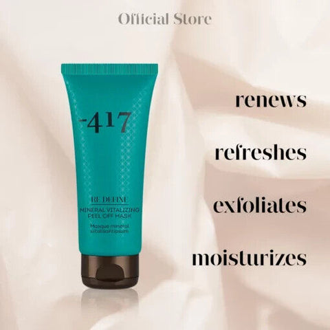 '-417 Dead Sea Mineral Exfoliating Vitalizing Peel-Off Face Mask 75ml/2.5 fl.oz