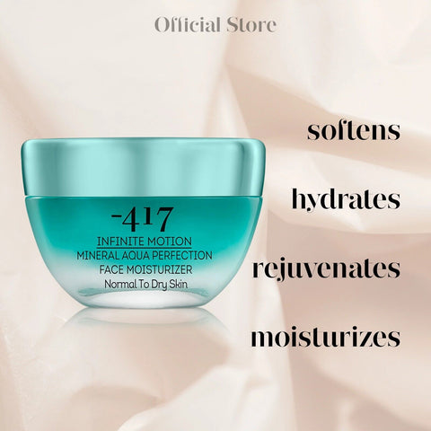 '-417 Dead Sea Nourishing Moisturizer Face Cream for Wrinkles Vegan (50ml/1.6oz)