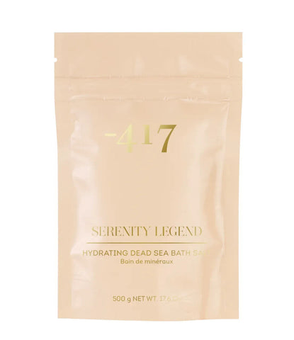 '-417 Dead Sea Vegan Hydrating Dead Sea Minerals Bath Salt Soak 500gr/17.6oz