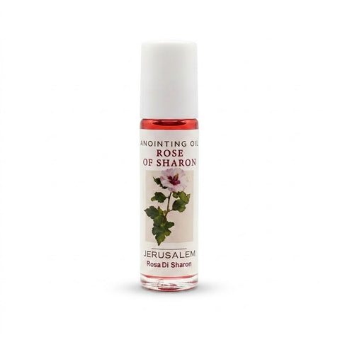 Jerusalem Anointing Oil Roll-On Set – Amber, Rose of Sharon, Nard, Jasmine & Myrrh