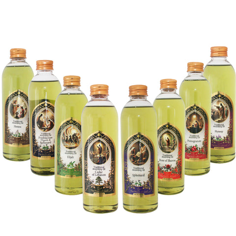 Biblical Anointing Oil Set – 8 Sacred Oils for Prayer, Devotion, and Spiritual Connection