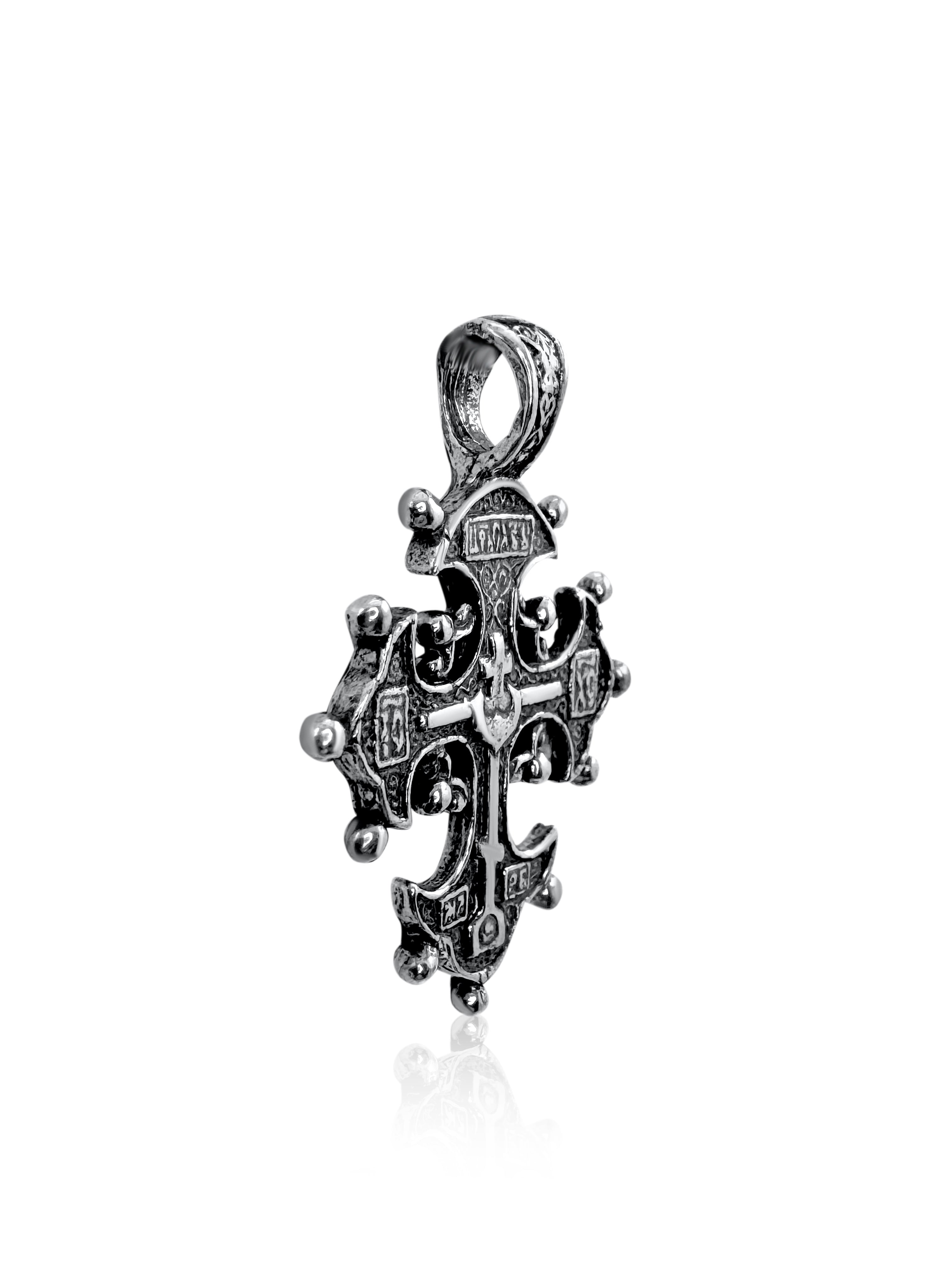 buy 925 silver cross necklace — Holy Land devotional pendant
