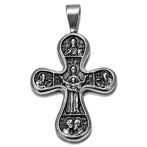buy 925 silver cross necklace consecrated at the Holy Sepulchre

