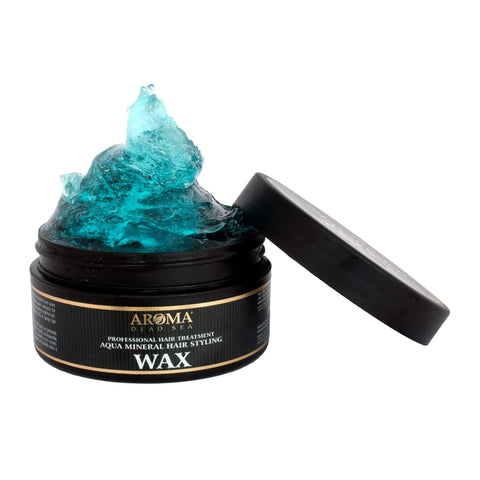 Extra Strong Aqua Mineral Hair Styling Jojoba Hair Wax Aroma Dead Sea Minerals 4 fl.oz