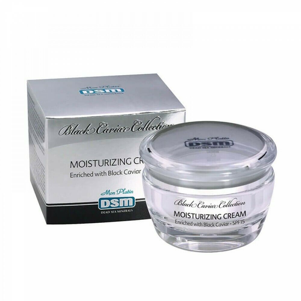 Moisturizing Cream Enriched with Black Caviar SPF-15 DSM Mon Platin 1,7 fl.oz /50 ml