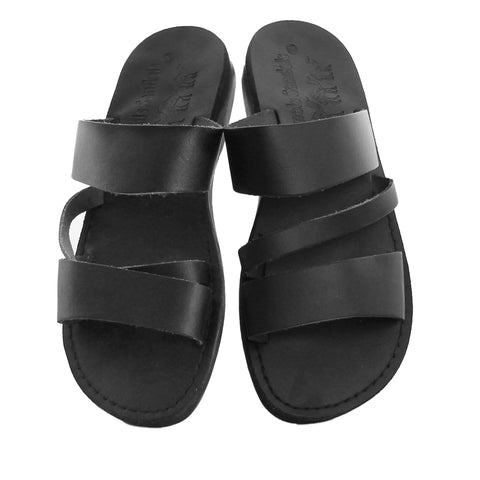 Men’s Authentic Leather Jesus Sandals – Biblical Footwear from the Holy Land