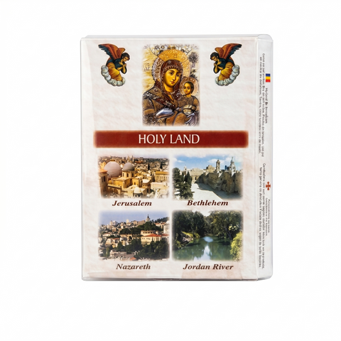 Holy Land Home Blessing Gift Set with Rosary & Holy Water