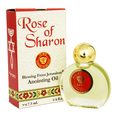 Anointing Oil Rose of Sharon 7.5ml by Ein Gedi – Holy Land Gift