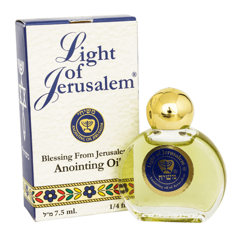 Ein Gedi Pure Authentic Anointing Oil Light of Jerusalem Blessed from Jerusalem 0,25fl.oz/7,5 ml