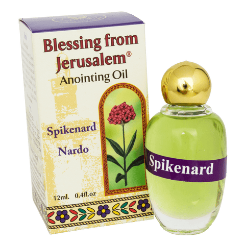 Authentic Anointing Oil Spikenard by Ein Gedi Blessed from Jerusalem 0,4fl.oz/12 ml