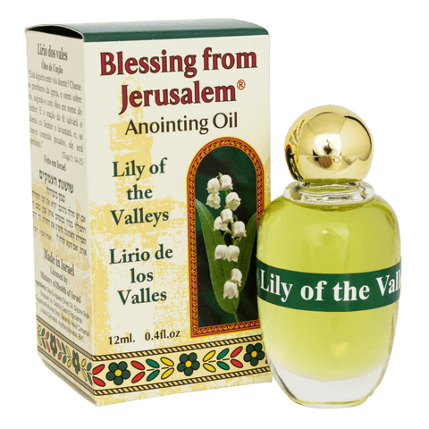 Authentic Anointing Oil Lily of the Valleys by Ein Gedi Blessed from Jerusalem 0,4fl.oz/12 ml