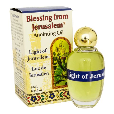 Authentic Anointing Oil Light of Jerusalem by Ein Gedi Blessed from Jerusalem 0,34fl.oz/10 ml