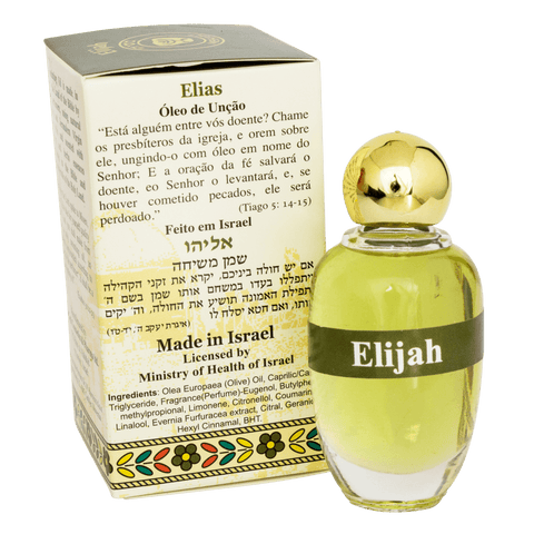 Authentic Anointing Oil Elijah by Ein Gedi Blessed from Jerusalem 0,34fl.oz/10 ml