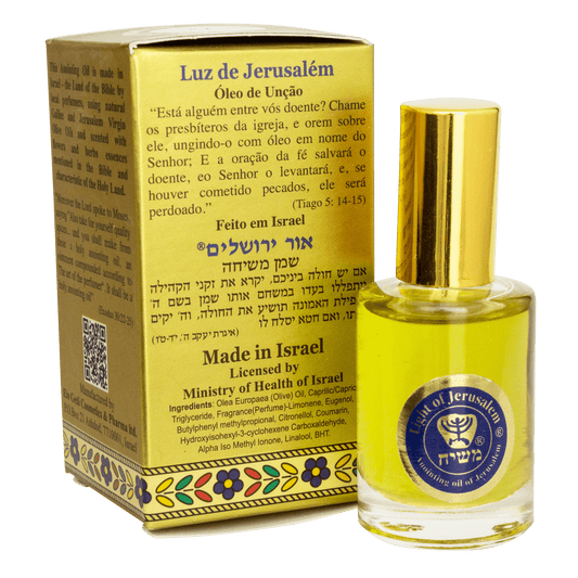 Ein Gedi Anointing Oil Biblical Spices Light of Jerusalem from Holy Land 0,4 fl.oz/12ml