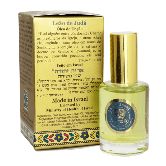 Ein Gedi Anointing Oil Lion of Judah Biblical Spices Perfume from Holy Land 0,4 fl.oz/12ml