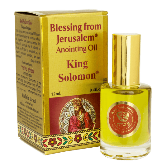 Ein Gedi Anointing Oil Biblical Spices King Solomon from Holy Land 0,4 fl.oz/12ml