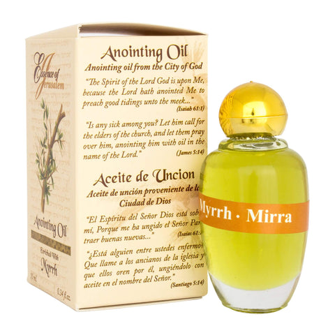 Blessing Perfume Essence Myrrh by Jerusalem High Quality Anointing Oil by Ein Gedi 0,34 fl. oz