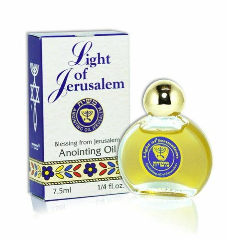 Set of 2pcs Blessed Aromatic Anointing Oils by Ein Gedi 0.25fl.oz/7.5 ml each