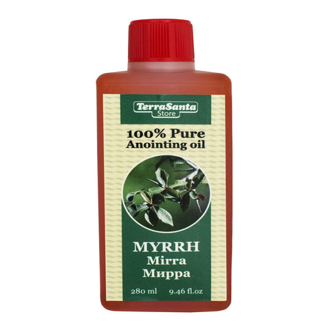 Original Pure Anointing Oil Myrrh Fragrance Holy Land Biblical Spices by Terra Santa 280ml