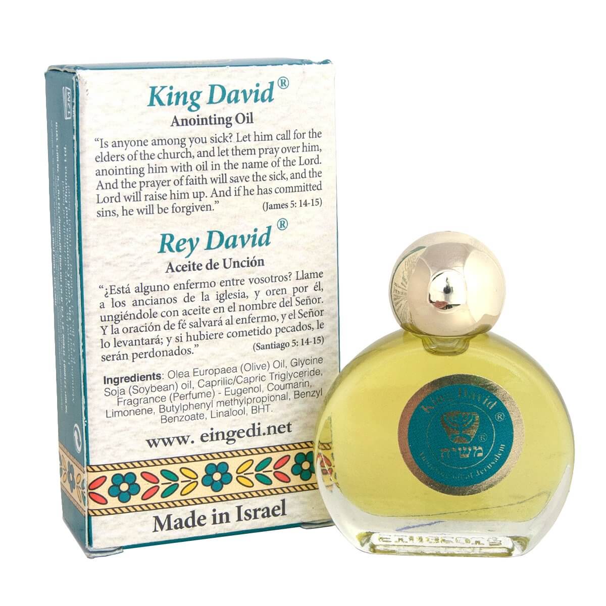 Holy Land prayer oil – King David line