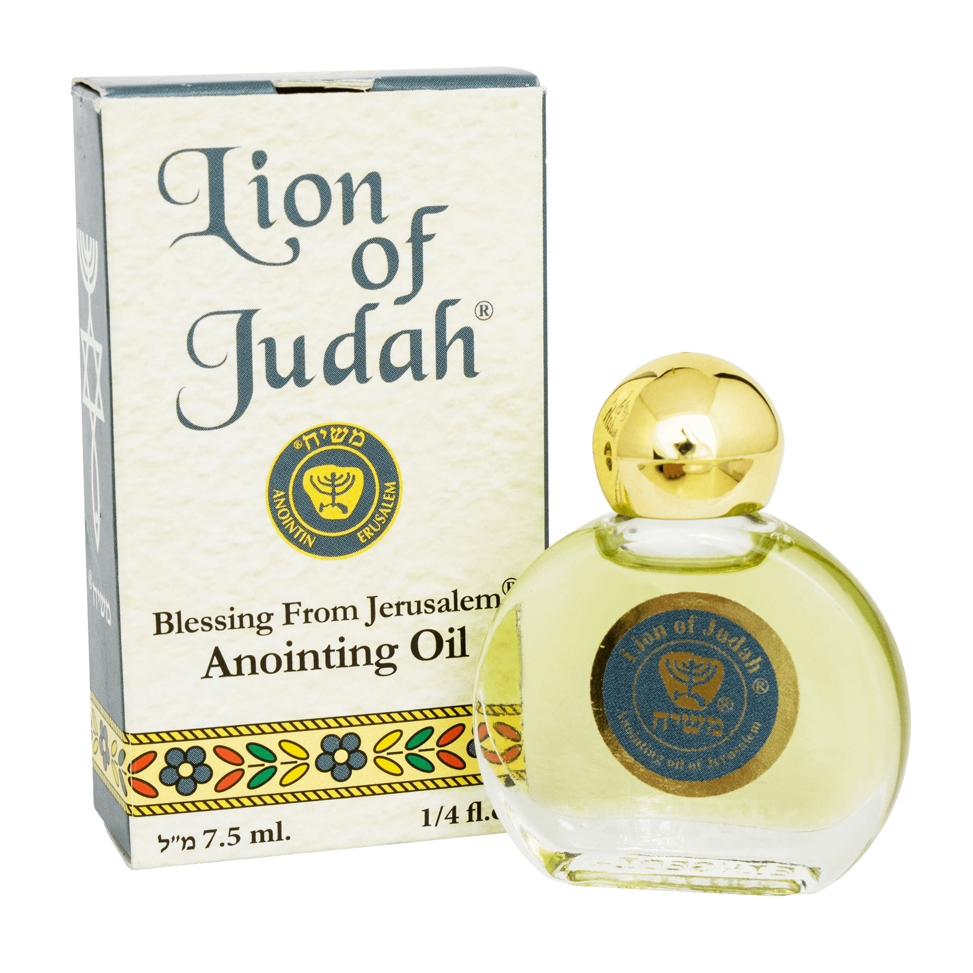 Biblical prayer oil – Lion of Judah fragrance from the Holy Land