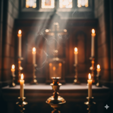 Myrrh-Scented Frankincense Resin Incense Brick — Church Grade (Jerusalem)