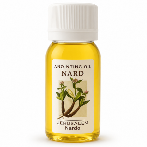 Anointing Oil Nard from Jerusalem 50ml - Authentic Holy Land Spiritual Gift