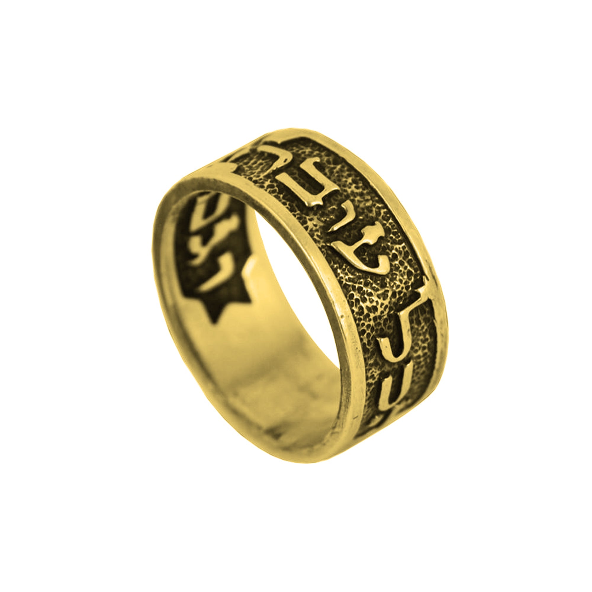 King Solomon's Kabbalah Ring "It will pass - And this too shall pass" Silver 925