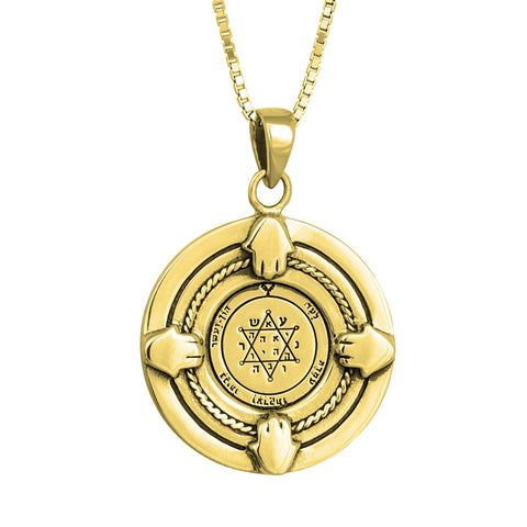 Tranquility and Equilibrium Second Pentacle of Jupiter King Solomon Seal Pendant Silver 925