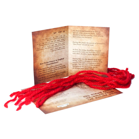 10 pcs Authentic Kabbalah Red String