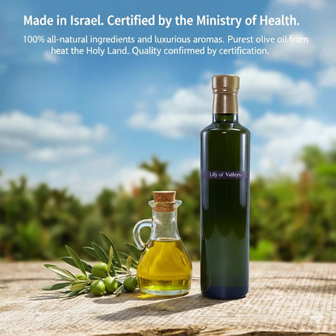 Large Lily of the Valleys Anointing Oil Bottle – Altar & Ministry Use Ein Gedi