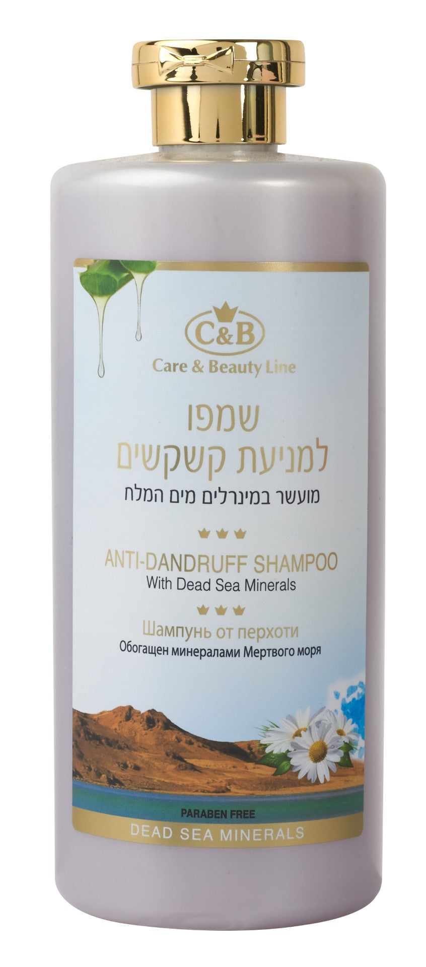 Anti dandruff shampoo for dry itchy scalp and flakes, sulfate free dandruff control hair shampoo