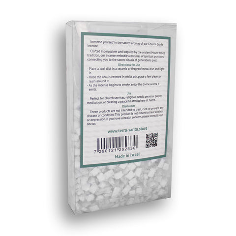 Liturgical church incense from Jerusalem with rich fragrance