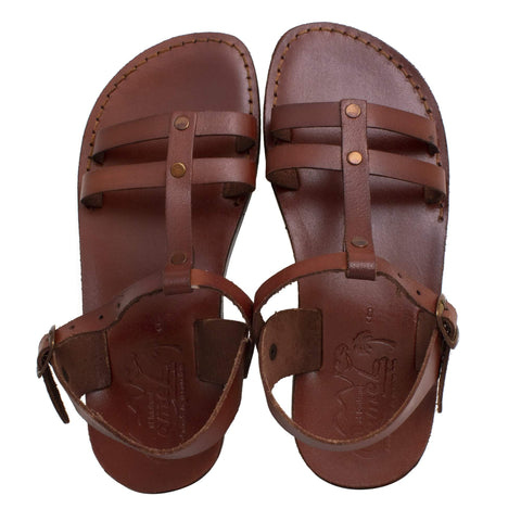 authentic biblical sandals for women handcrafted in Jerusalem
