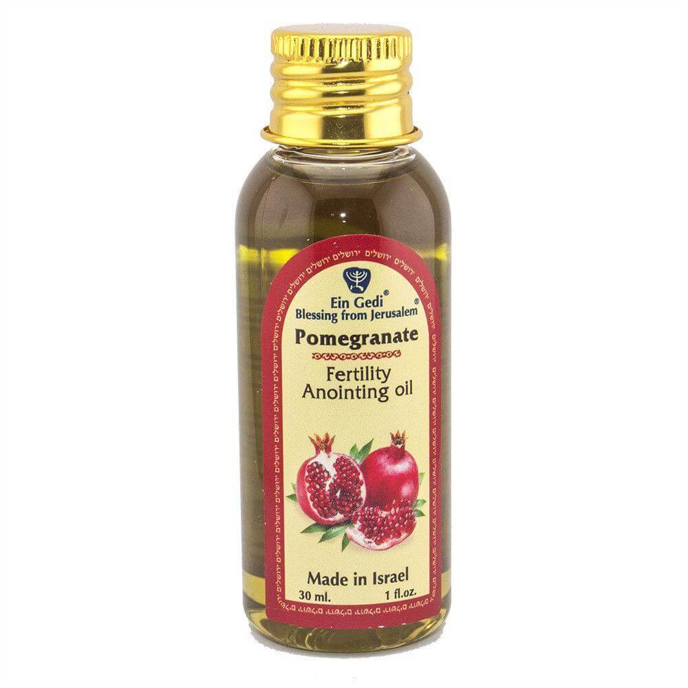 Authentic Ein Gedi Pomegranate Anointing Oil from Jerusalem