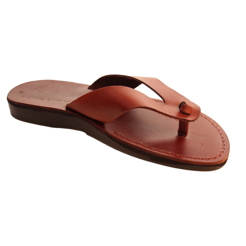 Authentic Jerusalem leather biblical flip flop sandals