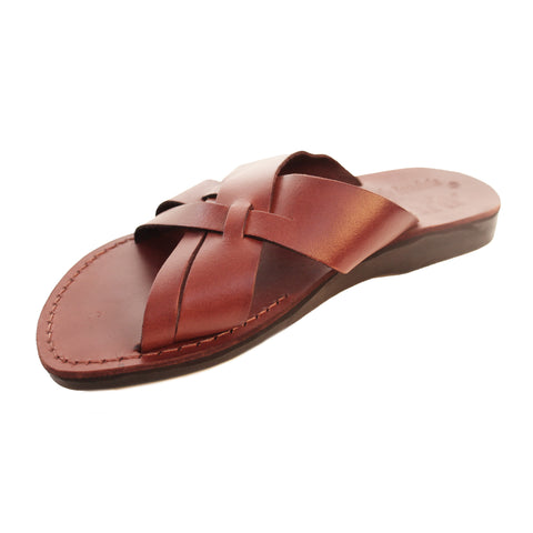 Authentic Jerusalem leather biblical sandals for men