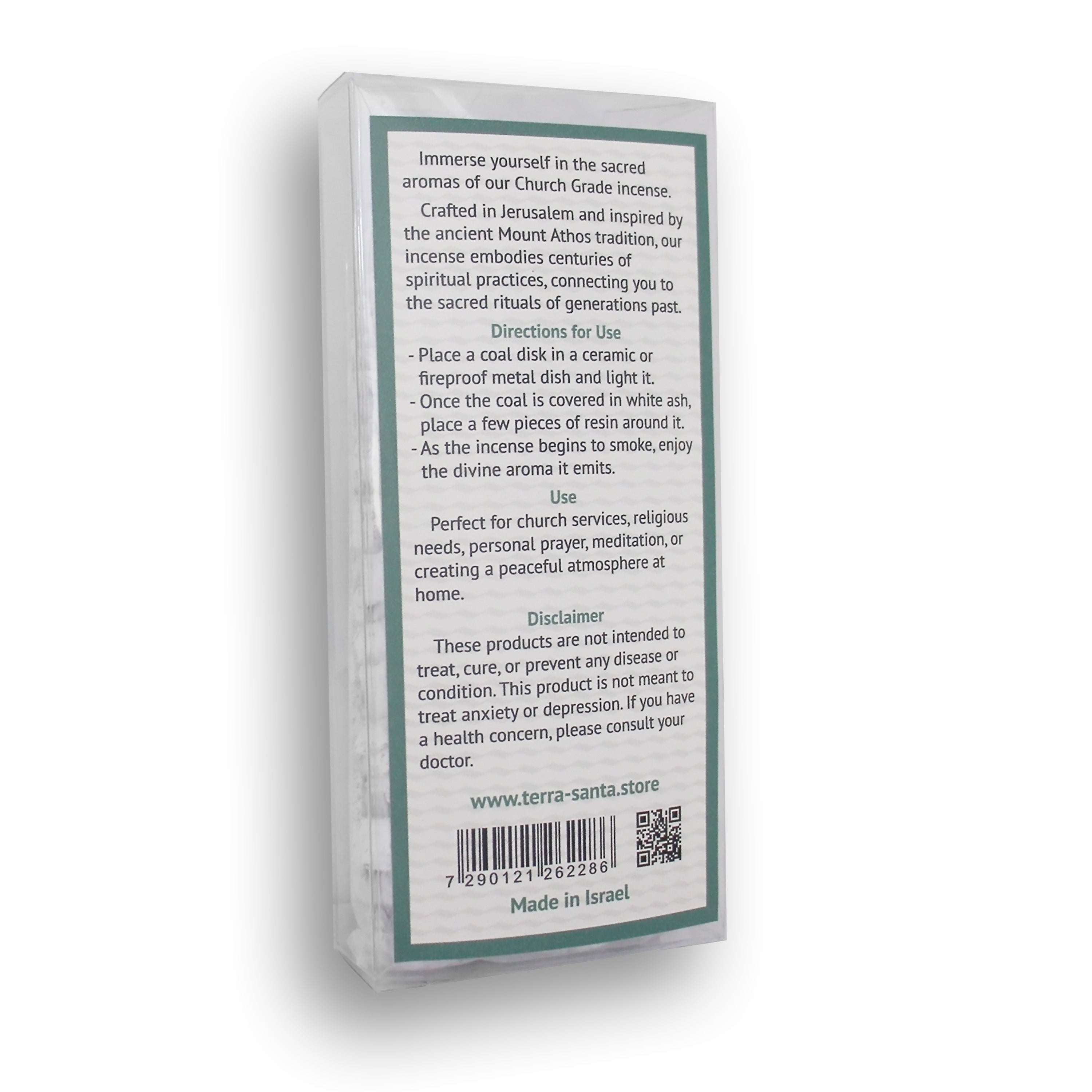 where to buy authentic Jerusalem myrrh incense online