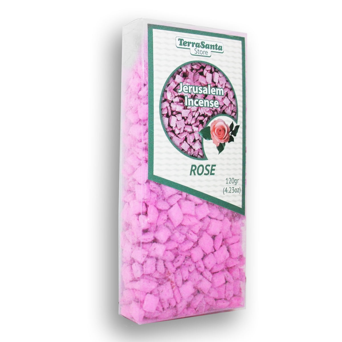 Authentic rose incense from Jerusalem Holy Land for prayer
