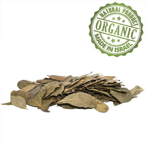 Dried bay laurel leaf spice from Jerusalem
