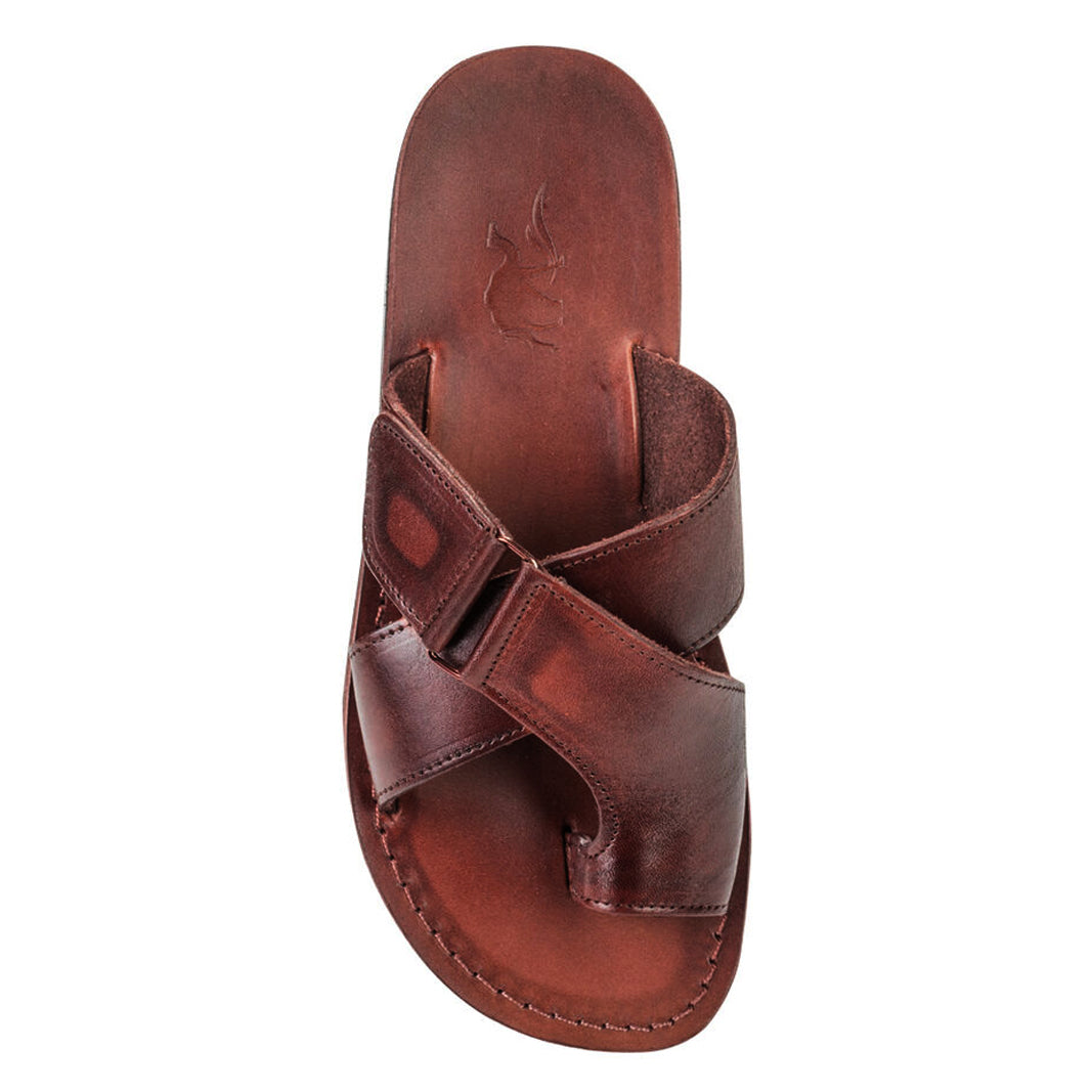 men’s bedouin sandals inspired by ancient biblical footwear tradition
