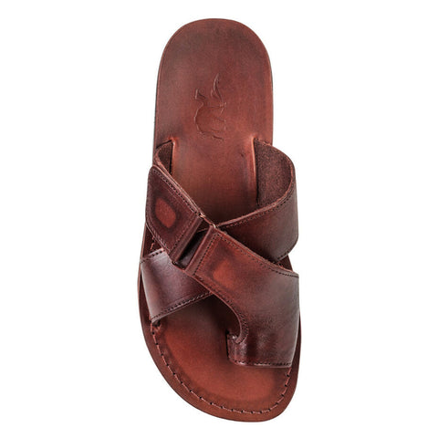 men’s bedouin sandals inspired by ancient biblical footwear tradition
