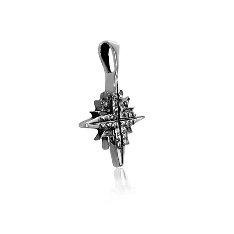 Religious Star of Bethlehem 925 silver pendant for men and women from Holy Land